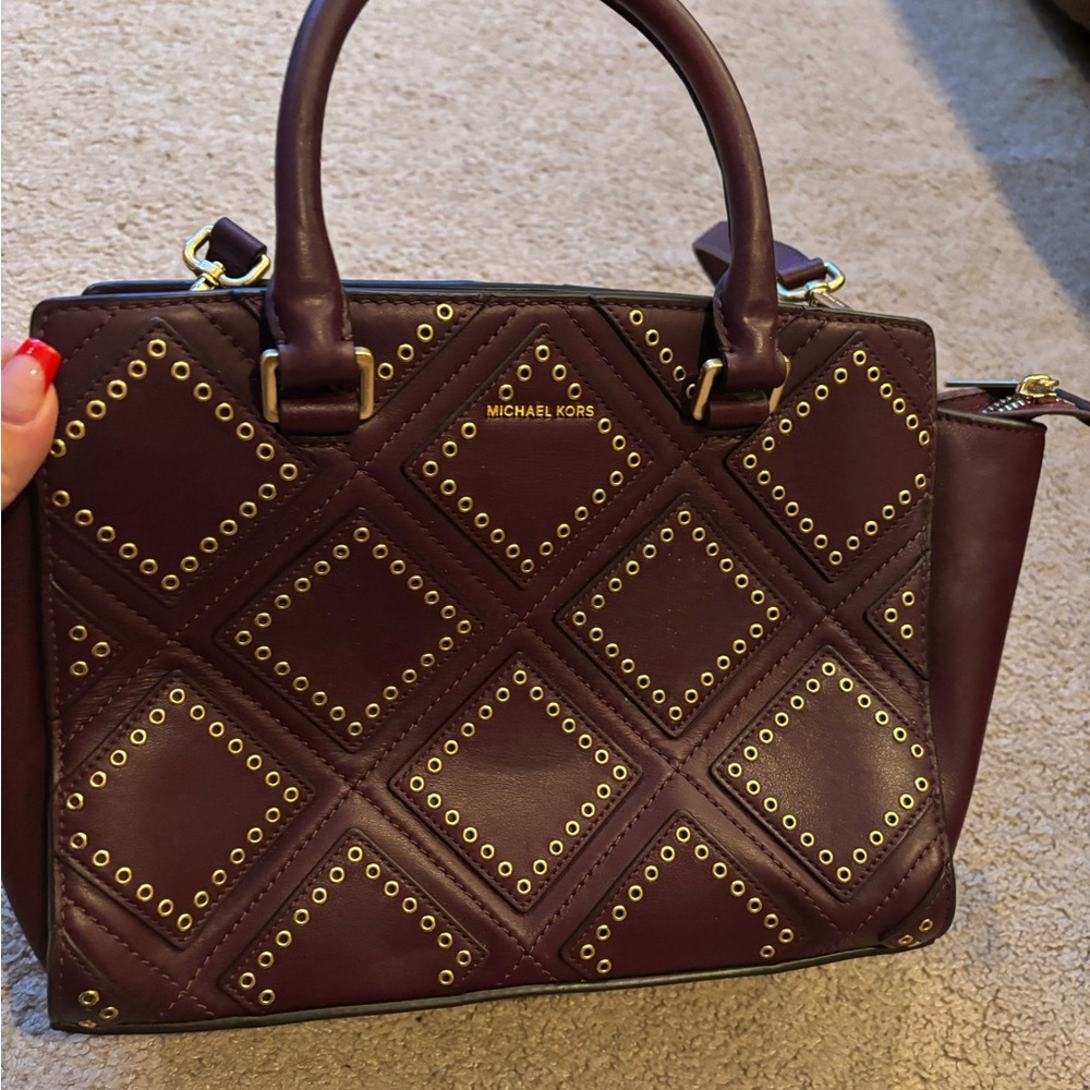Michael Kors Purse- Dark purple